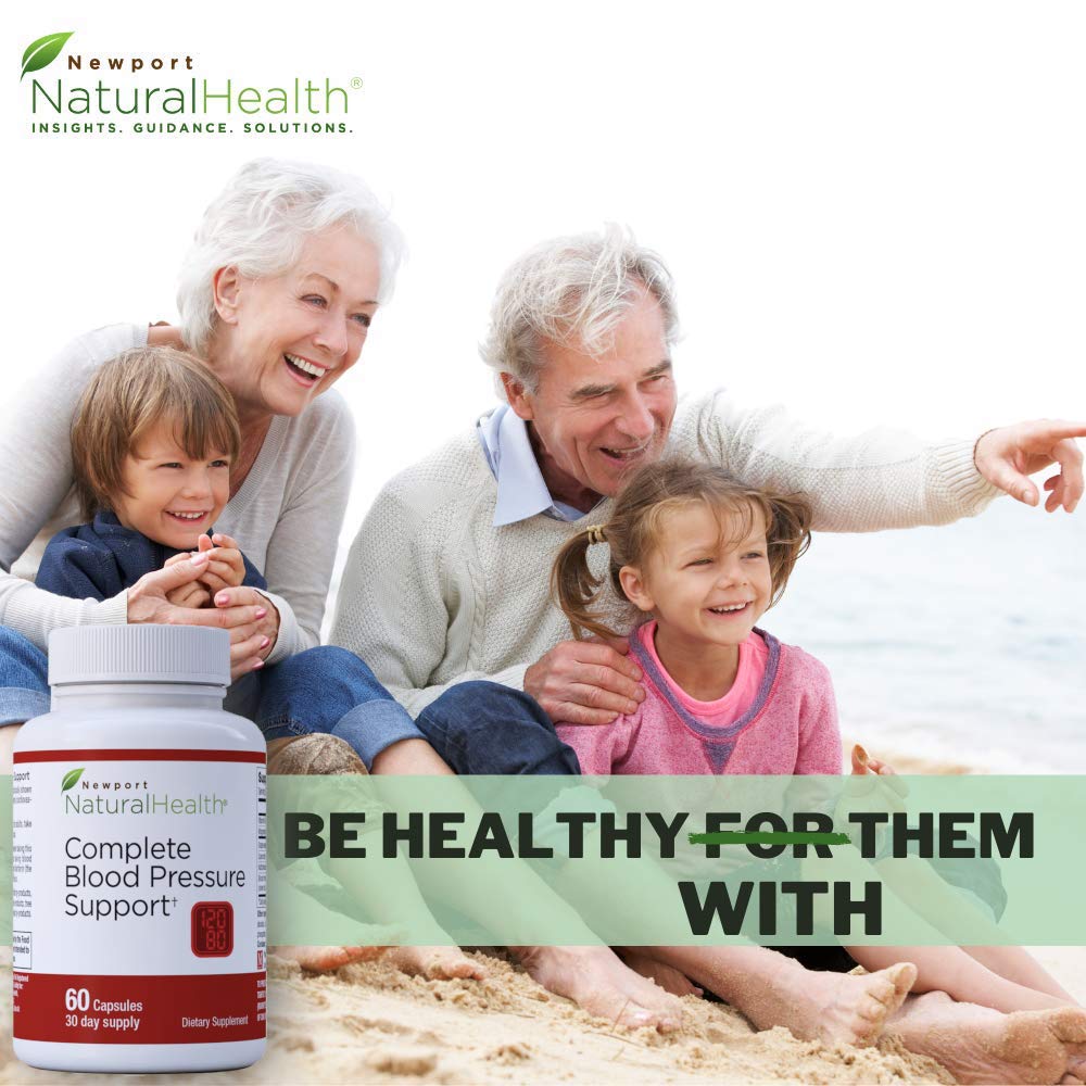 Complete Blood Pressure Support Healthy Blood Circulation Supplement