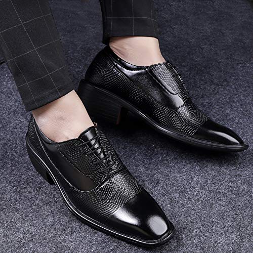 Image of Mens Height Increasing Formal Black, Brown Shoes for Men, Experience a Heightened Confidence Formal Shoes