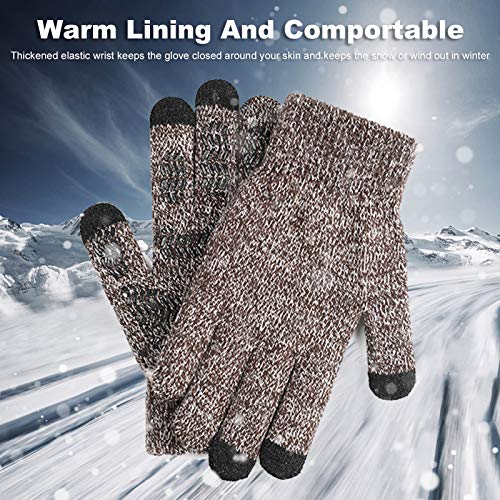 Zwbfu de inverno para homens e mulheres Tela sensível ao toque antiderrapante gel de silicone mangui