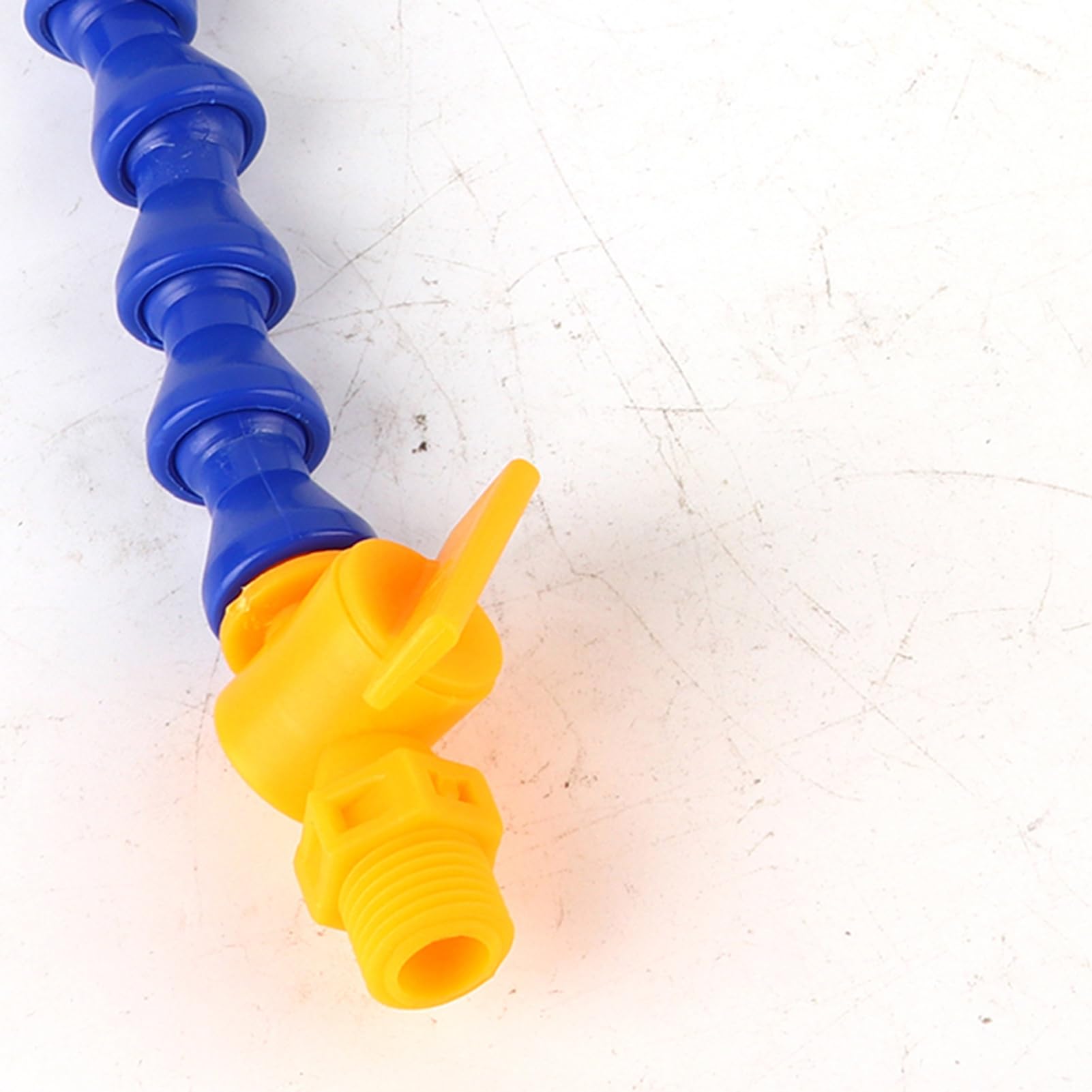SEAFRONT Tubo de Manguera de Tubo de Refrigerante con Boquilla Plana Redonda de 12 Piezas con Cuerpo Flexible de Plástico para Torno, Fresado, Máquina CNC, Maquinaria Hidráulica,