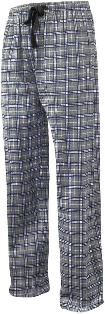 Volleyball Team Plaid Flannel Pants Team Spirit Wear Navy Variations