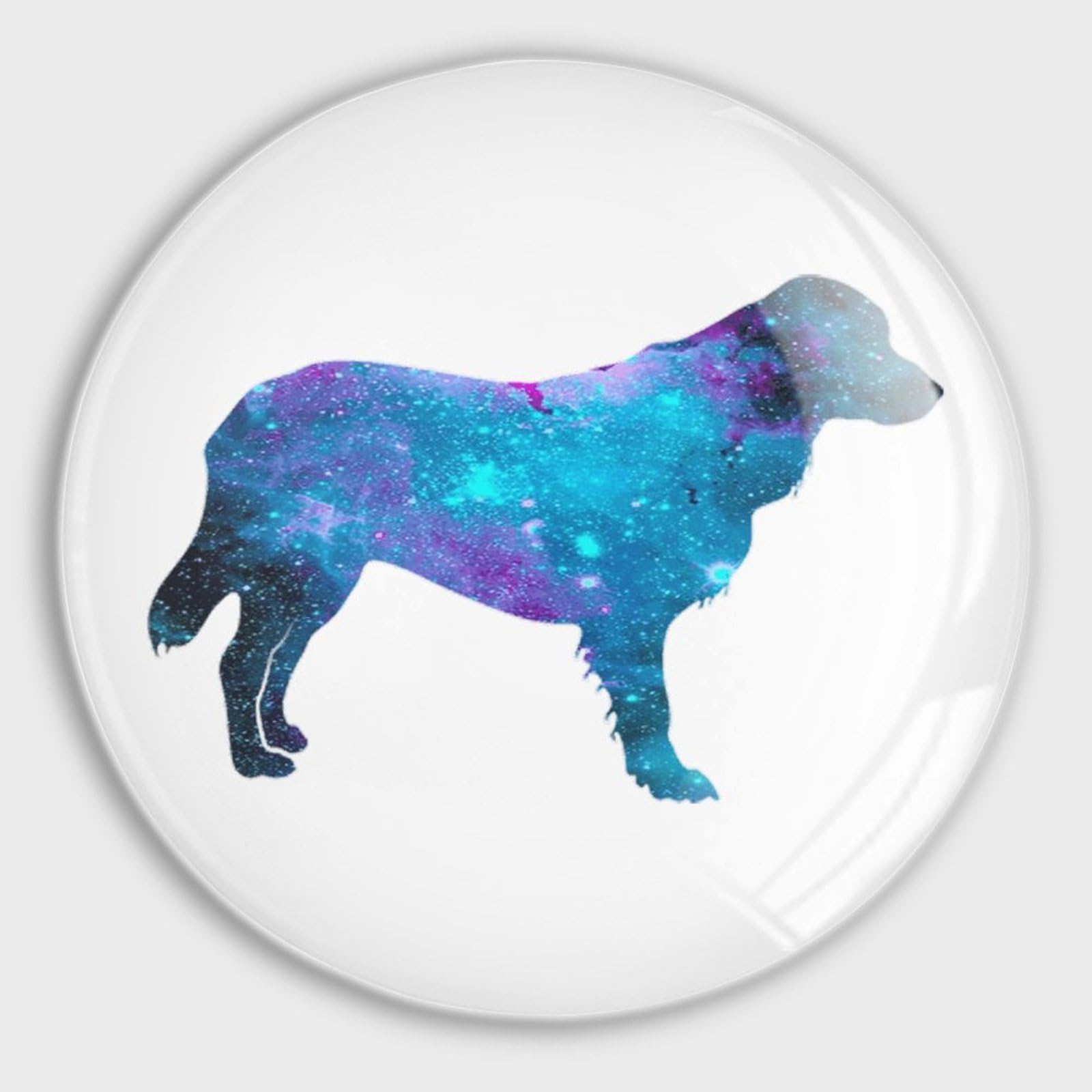 Aimant de réfrigérateur puissant Golden Retriever aimant verre tableau blanc