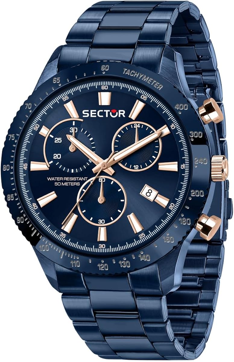 Sector No Limits 270 Orologio Uomo, Cronografo, Analogico - 45mm