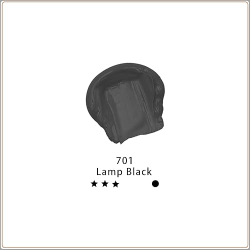 Miniatura 2 de Artecho Pintura acrílica negra, tubos de pintura negra de lámpara (4.05 onzas), pinturas para manualidades para lienzo, roca, piedra, madera, tela,