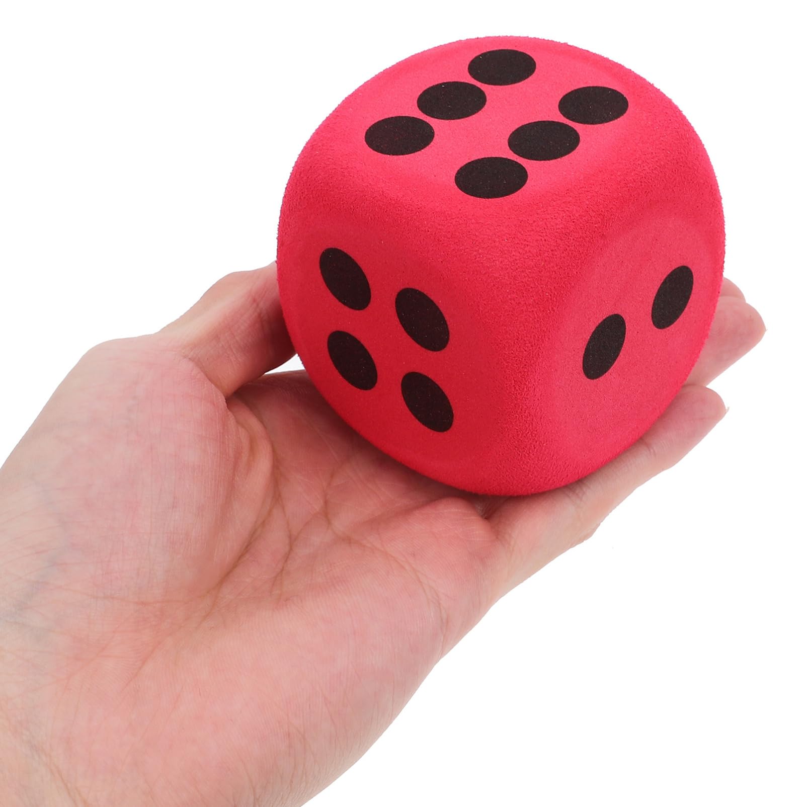 Grandi Dadi in Schiuma Eva 2 Pezzi 2.4 Pollici Per Giochi Didattici Attività in Classe E Giochi Da Tavolo Bambini Dadi Leggeri Con Angoli Arrotondati Per Sicurezza E Divertimento