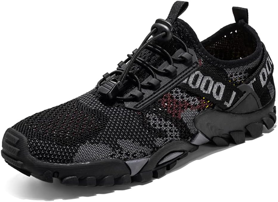 LLTMALL Men's Mesh Hiking Outdoor Shoes for Water Sport Lightweight Sneakers