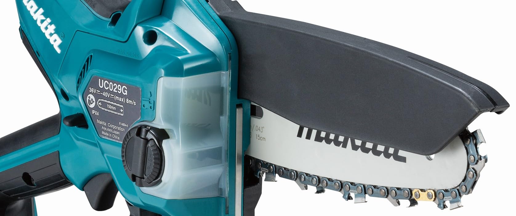 Makita UC029GZ Motosierra a pilas Longitud de la espada 150 mm