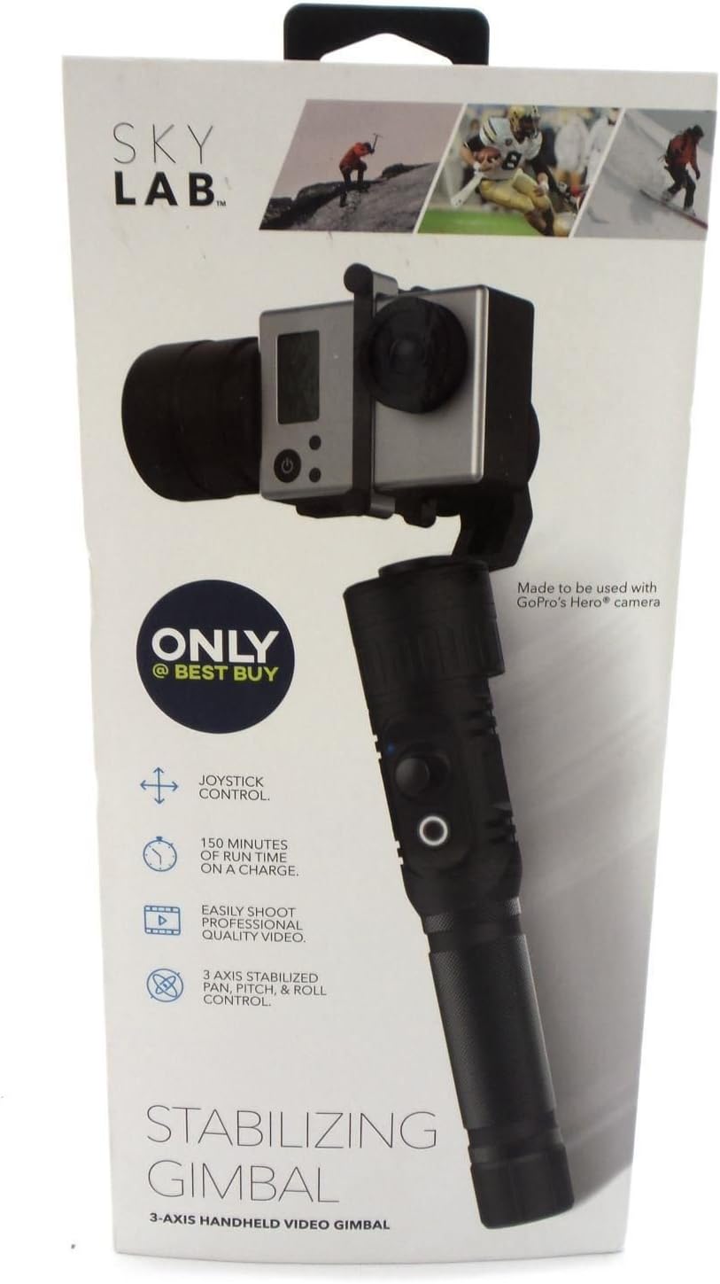 SKYLAB 3-Axis Handheld Stabilizing Gimbal for GoPro Black