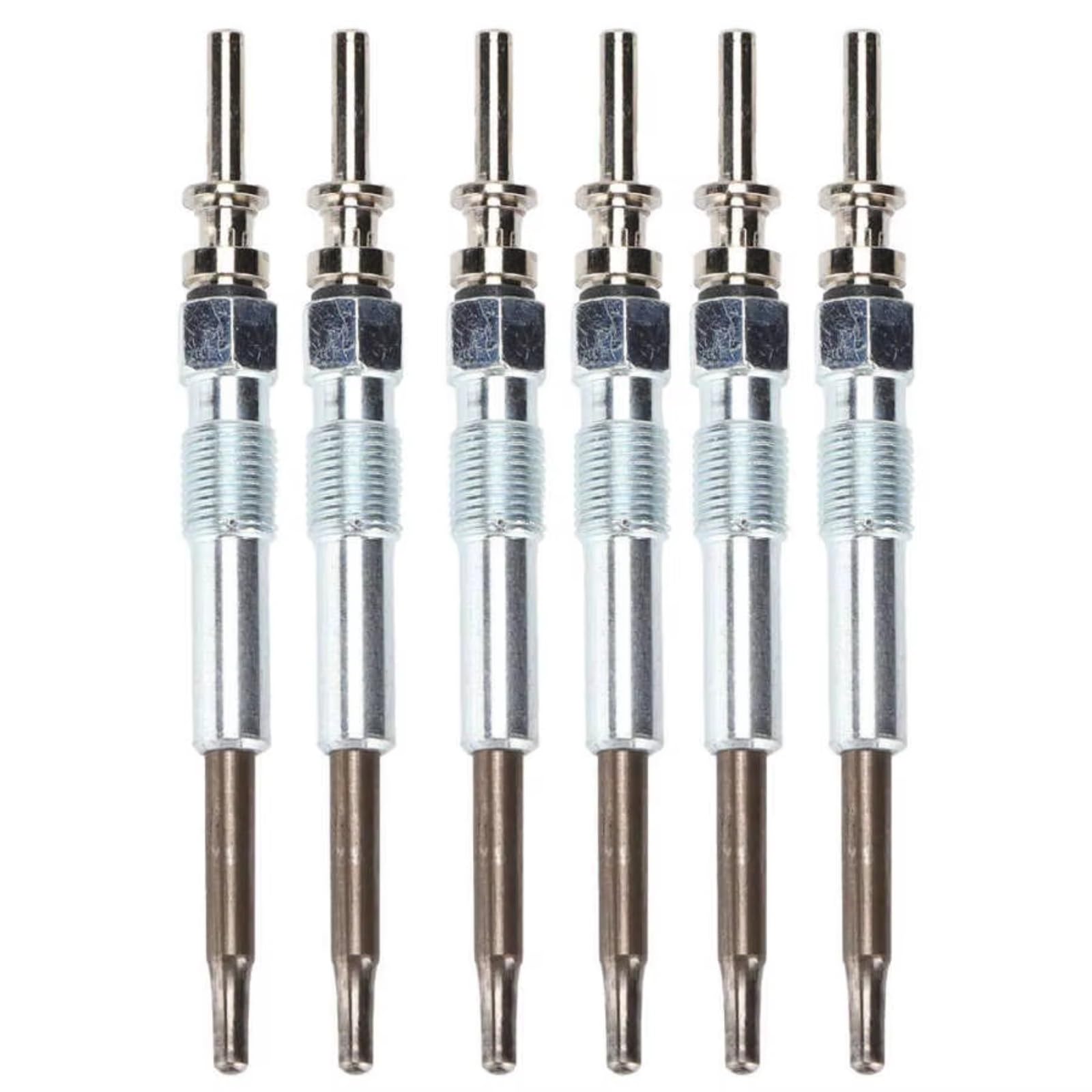 Auto di Candeletta Compatibile Con E60 E61 E63 E64 E65 E66 E67 Serie 5 6 7 2002-2010 Candelette Di Preriscaldamento Riscaldatore Diesel 0250402002 12237786869(6pcs)