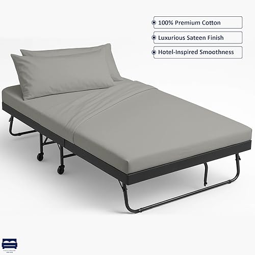 Miniatura 5 de Sábanas para colchón de cuna, litera, cuna, sábana bajera perfecta para cama estrecha, tamaño individual, cuna, repuesto de litera de caravana, cama