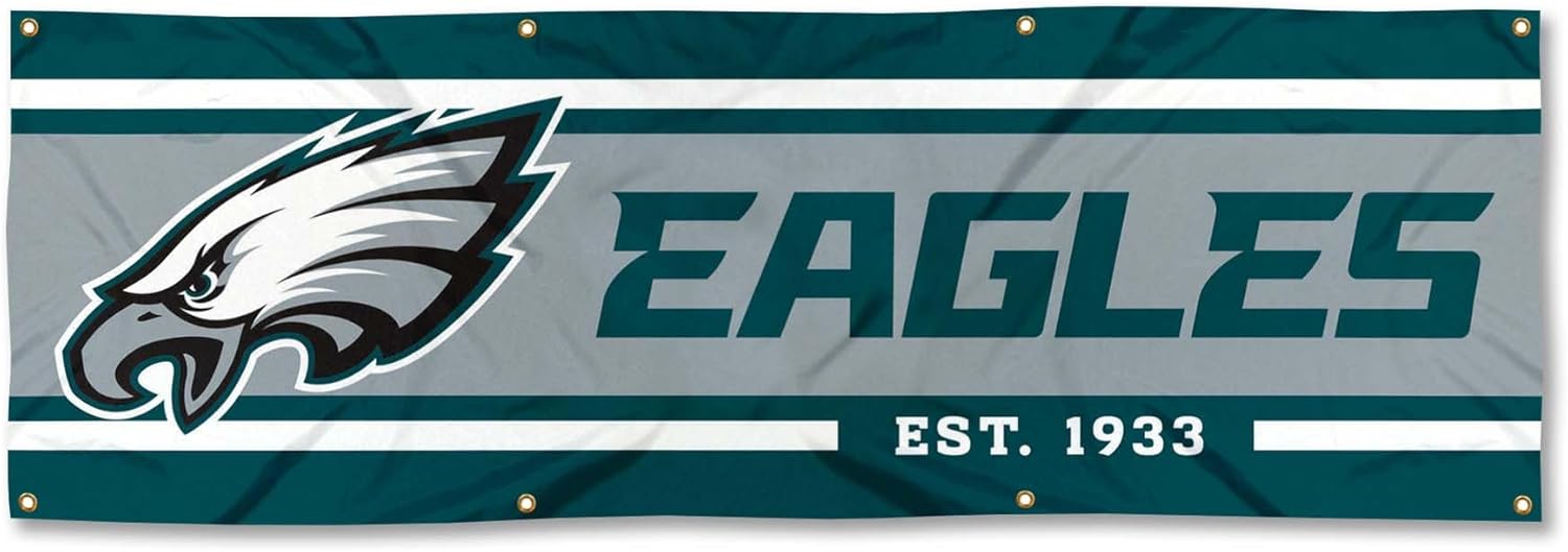 Philadelphia Eagles Large 2x6 Foot Banner