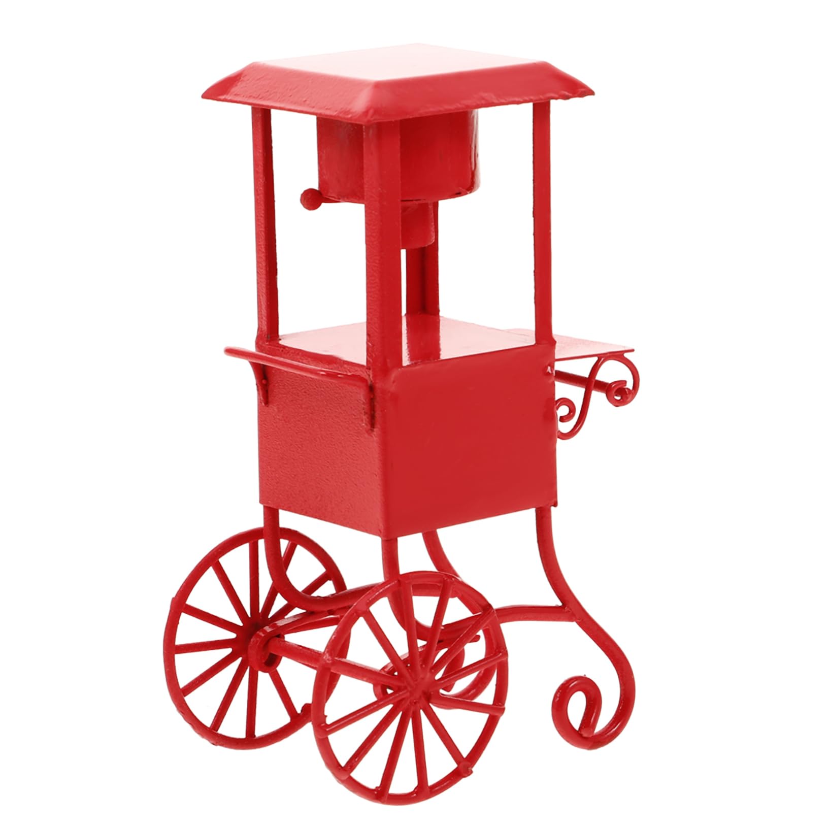 SUPVOX Miniature Snack Machine for Dollhouse Versatile Lollipop Popcorn Maker Compact Tabletop Popcorn for Events Celebrations Nights Parties