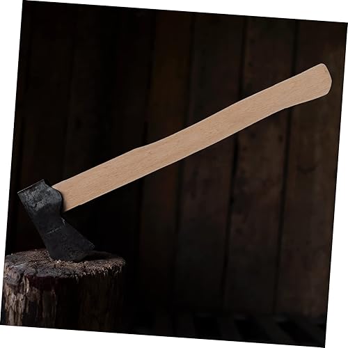 Miniatura 9 de Mango de madera de repuesto, mango de madera genuina para hacha, accesorio para hacha de madera, accesorios de mango de madera, mango de mango para