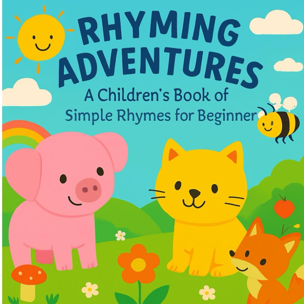 Rhyming Adventures: A Children's Book of Simple Rhymes for Beginners