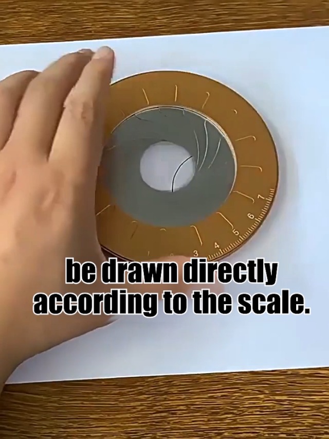 Stencil Cerchio Regolabile In Acciaio - Disegno Cerchi Perfetti Da 25-78mm - Foto 10