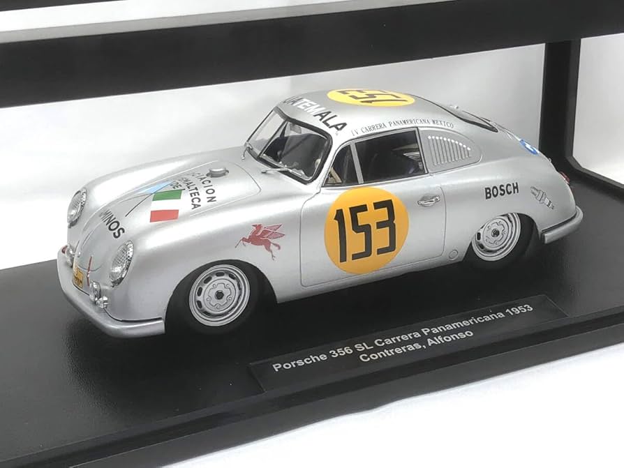 1/18 Werk83 ポルシェ 356 SL カレラパナメリカーナ 1953年 Amazon.co.jp: WERK83 1/18 ポルシェ 356 SL #153 カレラ