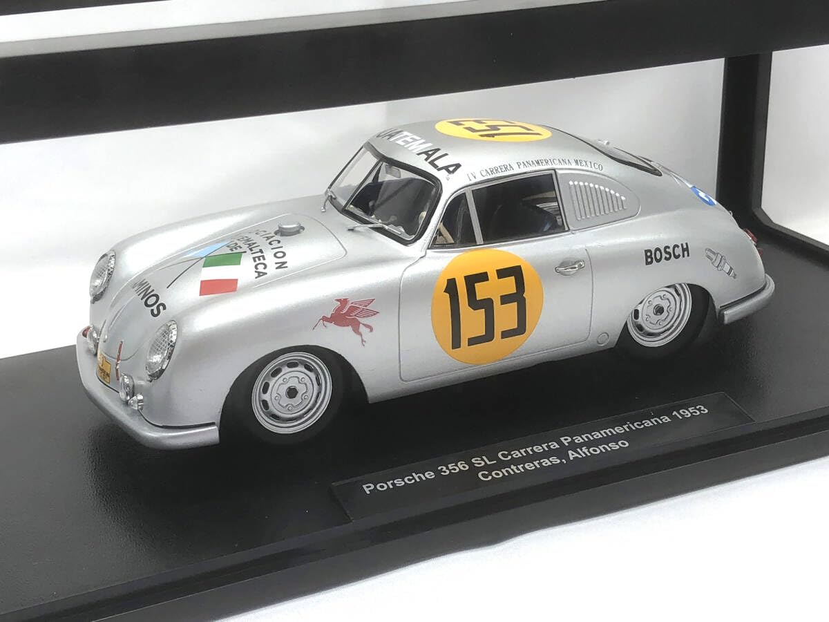 1/18 ポルシェ 356 SL #153 カレラ パナメリカーナ 1953 Amazon.co.jp: WERK83 1/18 ポルシェ 356 SL #153 カレラ