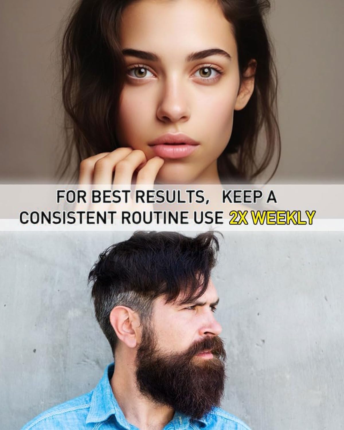 2Pcs Derma Roller Cabello 0.3/0.5mm, Dermaroller Cabello,Microneedling Hair,Derma Roller para el Crecimiento Antiedad de la Barba y el Cabello, Microneedling para el cuero cabelludo facial