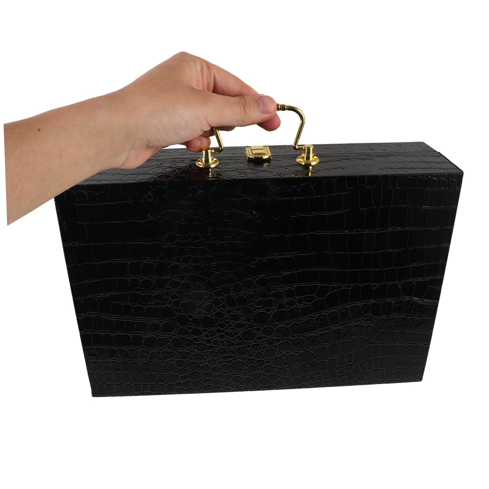 Zerodeko Scatola per Sigari Fibbia Custodia Coperchio Ribalta Umidificatore per Sigari da Viaggio Riutilizzabile Contenitore Protettivo per Esterno Accessori