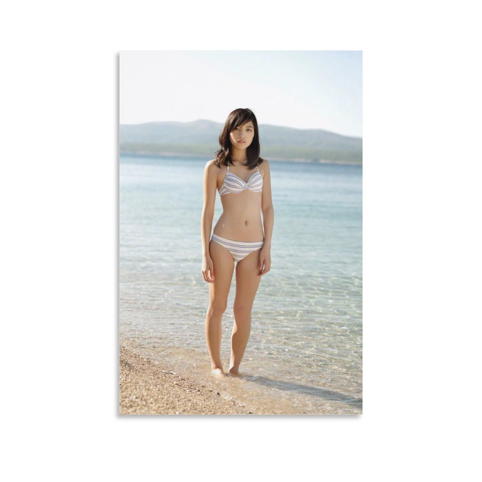 Amazon.co.jp: 川口春奈6水着写真ビキニポスターかわいいアートパネル 