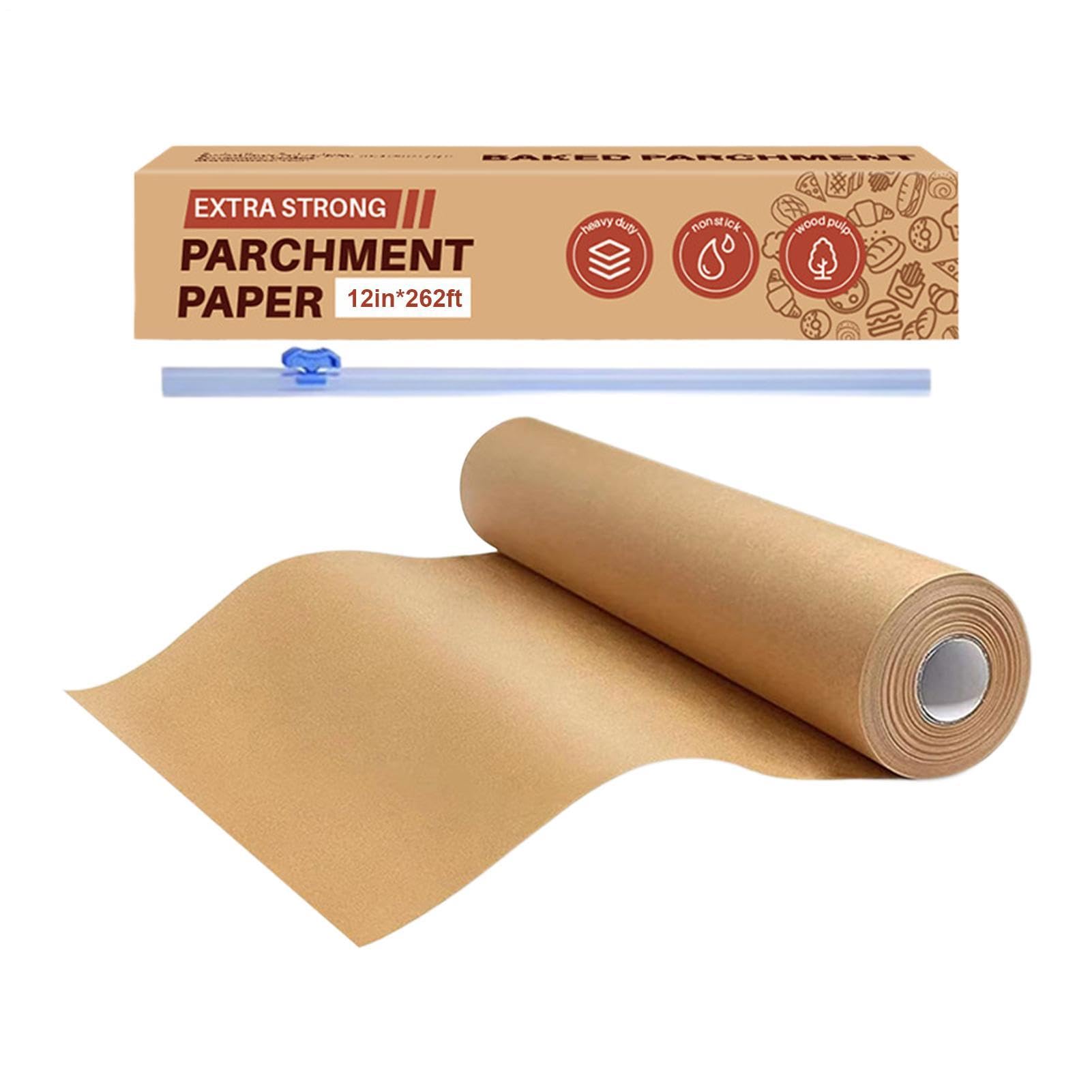 Papel De Horno con cortador láminas de silicona antiadherentes resistentes | Rollo De Papel Para Hornear Y Cocinar para hornear microondas vapor cocinar freír rostizar