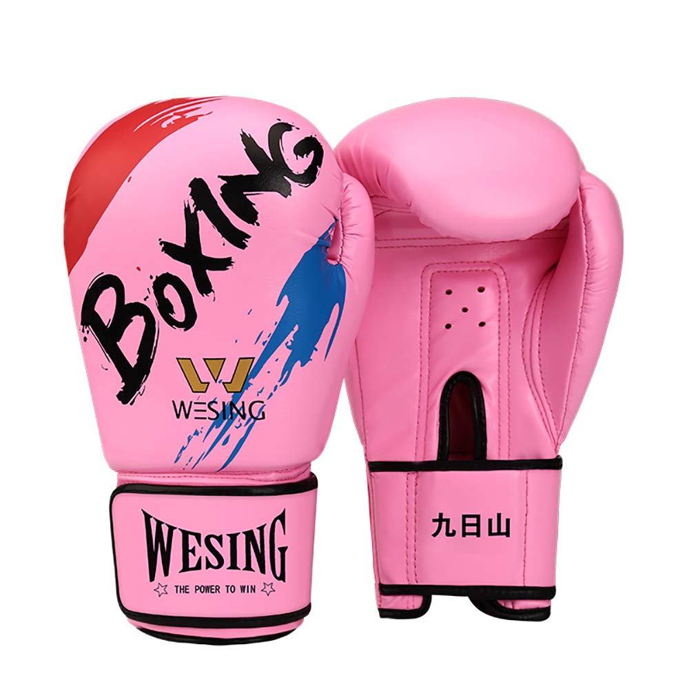 Wesing Boxing Gloves for Women Boxing Training Gloves 10oz Sparring Punching Gloves for Punching Bag, Kickboxing, Muay Thai, MMA