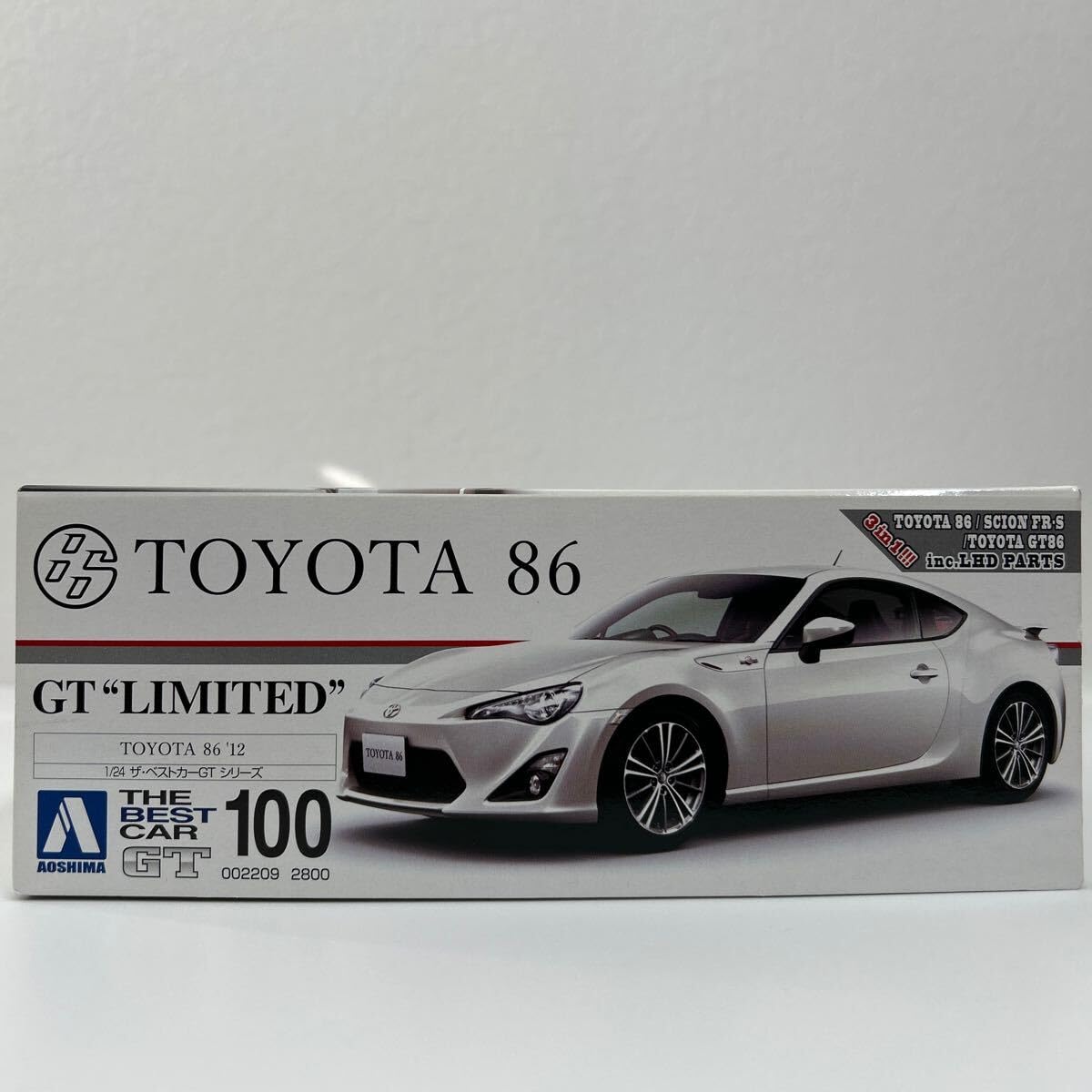 Amazon | 未組立 AOSHIMA BEST CAR 1/24 ミニカー 86 GT LIMITED '12