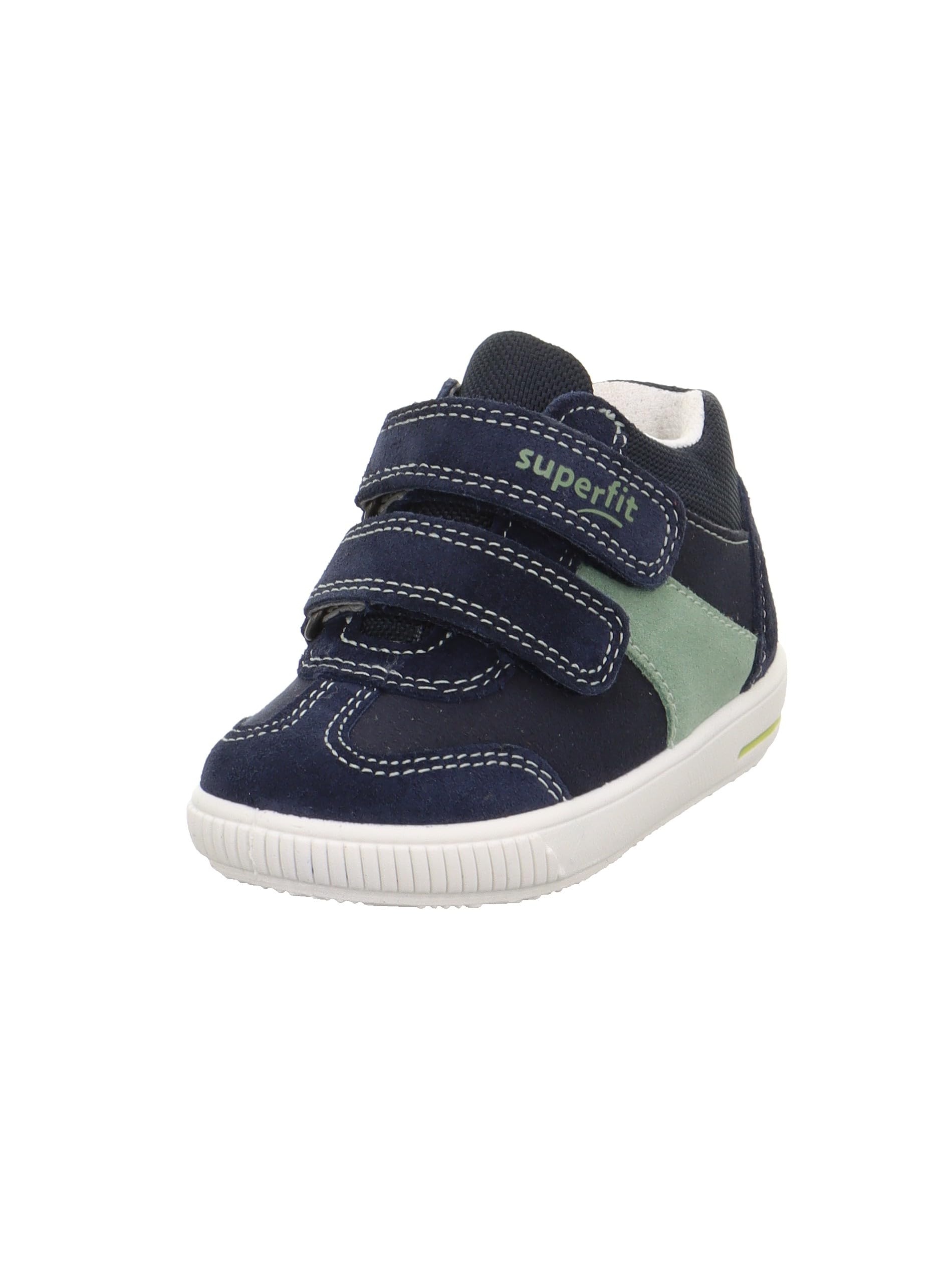 Superfit Moppy First Walking Shoes, Blue/Light Green 8010, 20 EU, Blue Light Green 8010, 4 UK Child