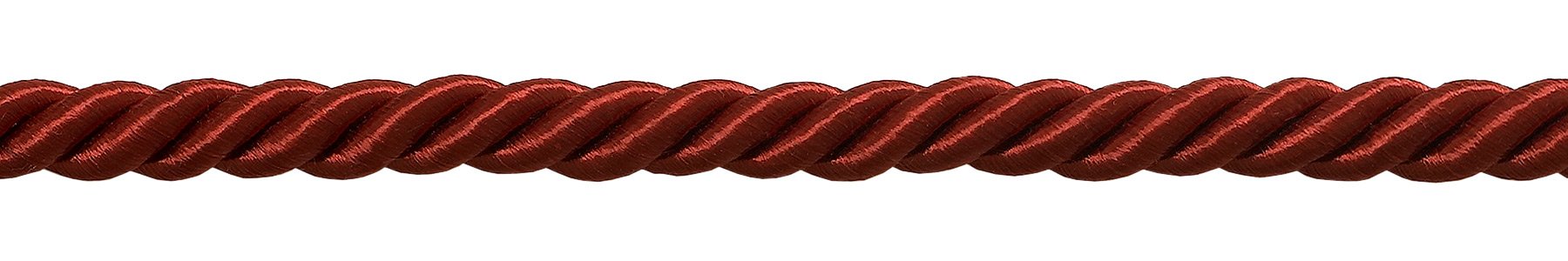 Cordon décoratif rouge de 10mm pour customiser vos rideaux et coussins