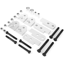 Keenso 2in Lift Kit for Rhino 450 660 700 ATV Lift Kit Rhino Billet Aluminum No Modification Needed with Gas Shock for SE and Sport 2004-2009