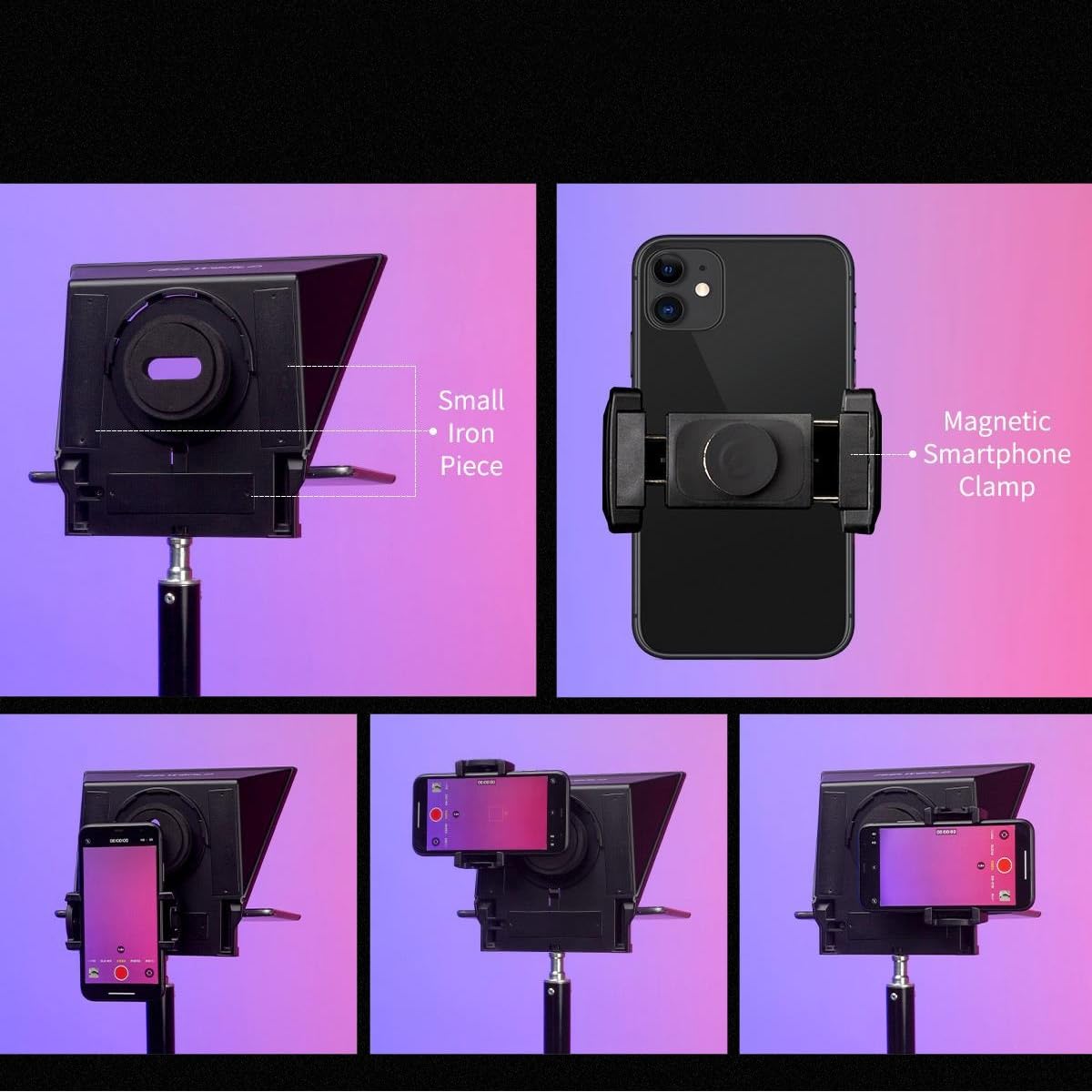 FEELWORLD TP2A ポータブルテレプロンプター FEELWORLD TP2A Portable 8