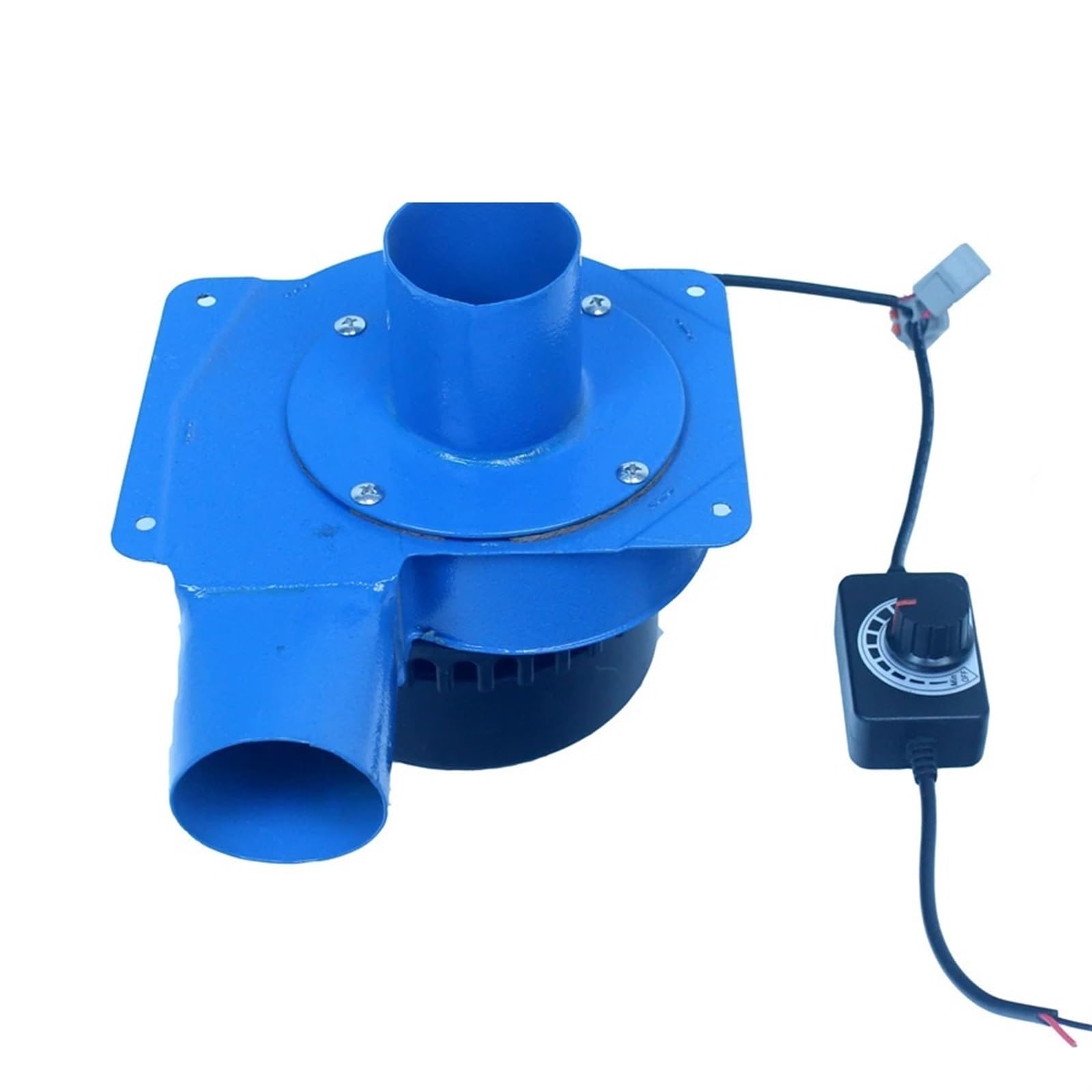Soplador Centrífugo, Mini ventilador de aire eléctrico potente 12 V CC, 20 W, motor sin escobillas resistente a altas temperaturas, tubo 50 mm(Stepless controllor)