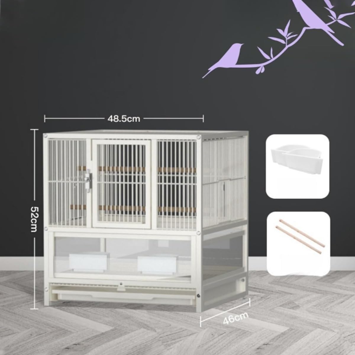オウム、インコケージ 9993208 ☆いつでも特価☆【HOEI】35オウム 鳥専門店 BIRD MORE