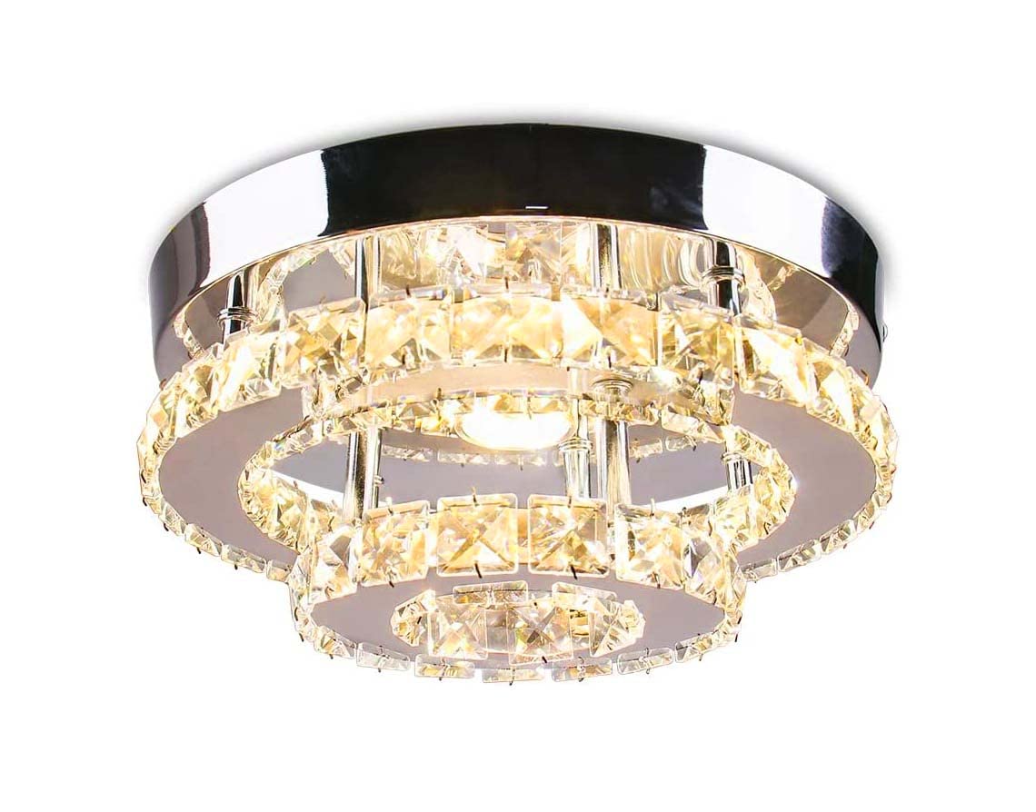 Dimmable Crystal Chandelier - Multicolor Living Room Light -10 Dimmable Crystal Chandelier - Multicolor Living Room Light -10
