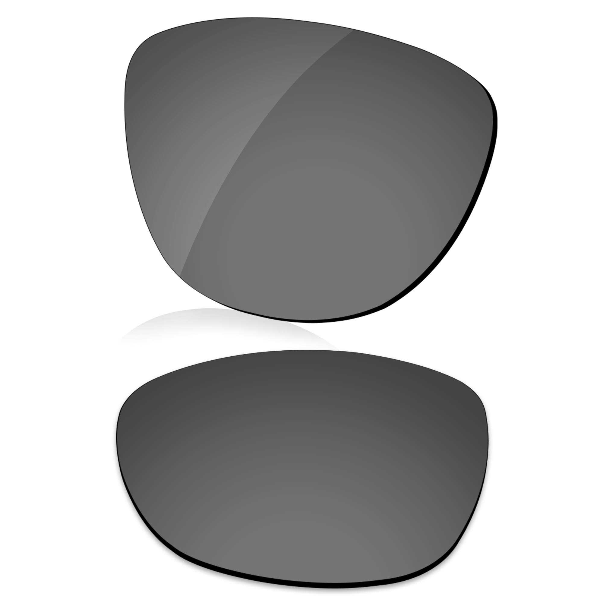 LenzReborn Polarized Lens Replacement for Oakley Frogskins OO9013 Sunglass - Bright Black - Polarized Mirrored