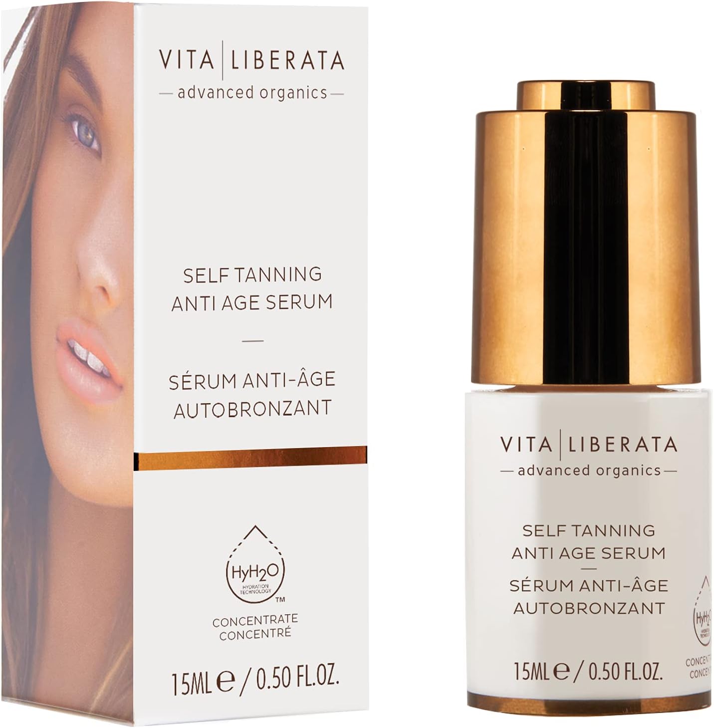 Vita Liberata Self Tanning Anti-Age Serum, 0.50 fl. oz.