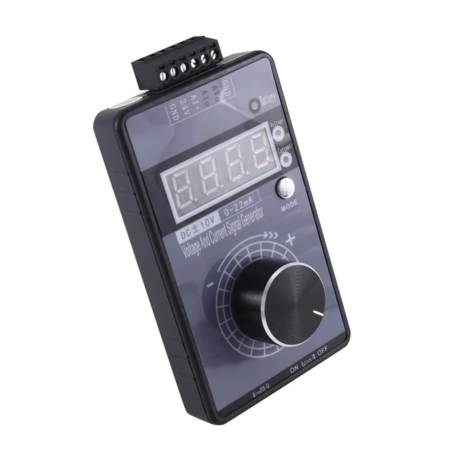 Handheld Positive and Negative Voltage ±0-10V5V Current Generator Process Calibrator