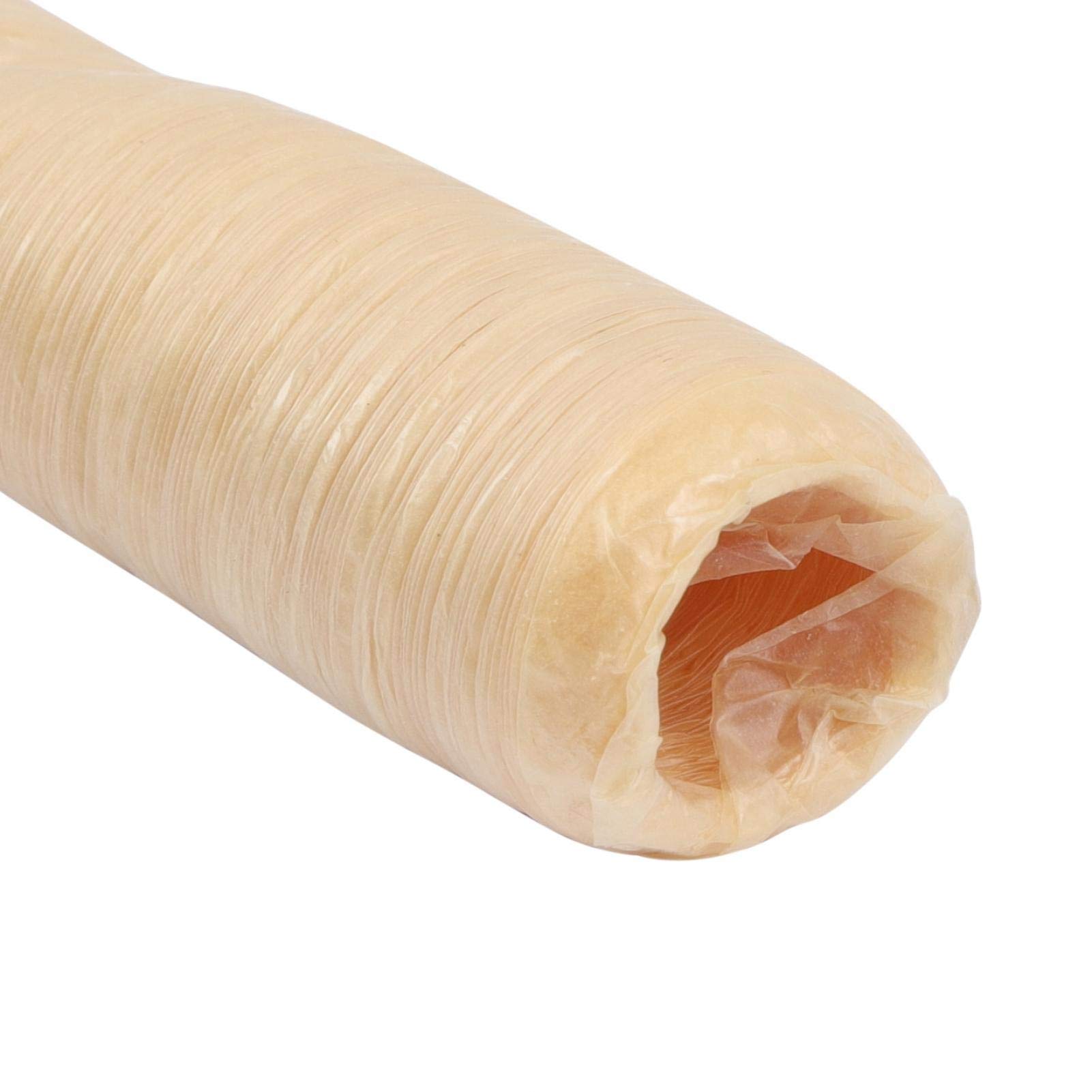 Cubierta comestible para salchichas caseras jamón