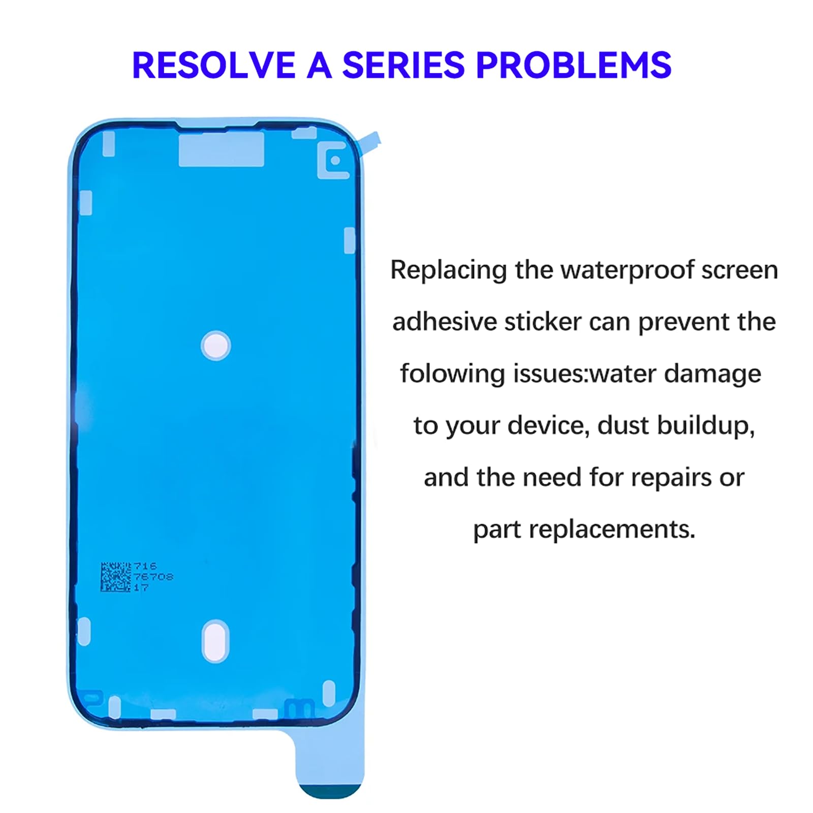 Amazon.com: DIYPHONE 4Pcs for iPhone 17 Series Waterproof Pre-Cut