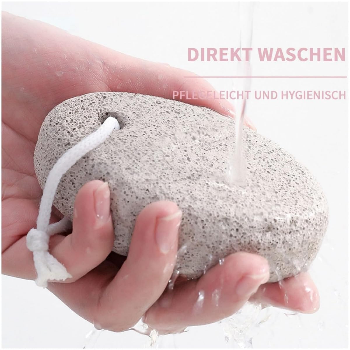 Pietra pomice,2 pcs Pietra pomice per i piedi,Pietra pomice naturale,Piedi Scrubber Della Pelle Morta Strumenti per pedicure,per la pelle dura e morta,Leggero rimuovitore di calli