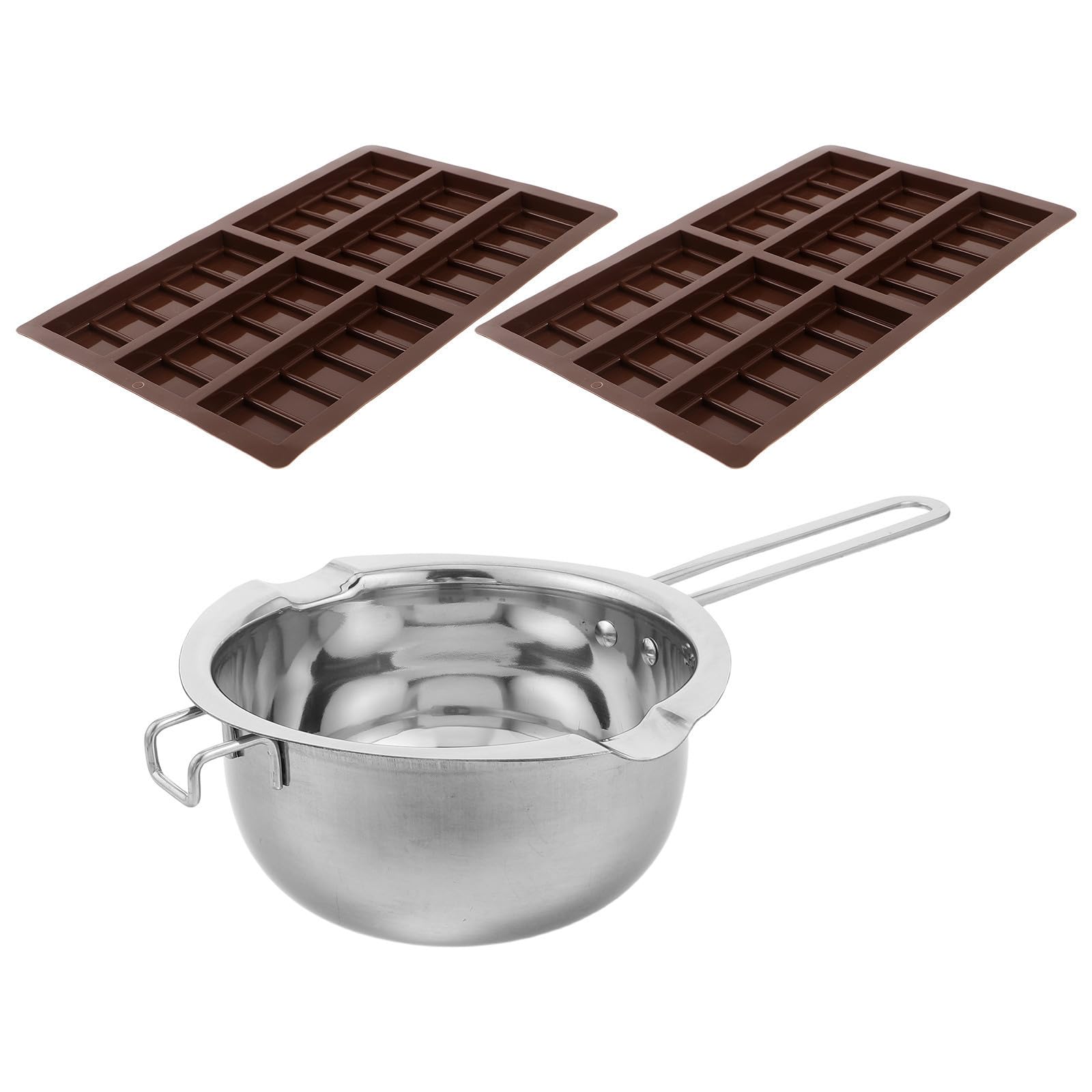 Pentola per Sciogliere Cioccolato 1200ml a Doppia Caldaia