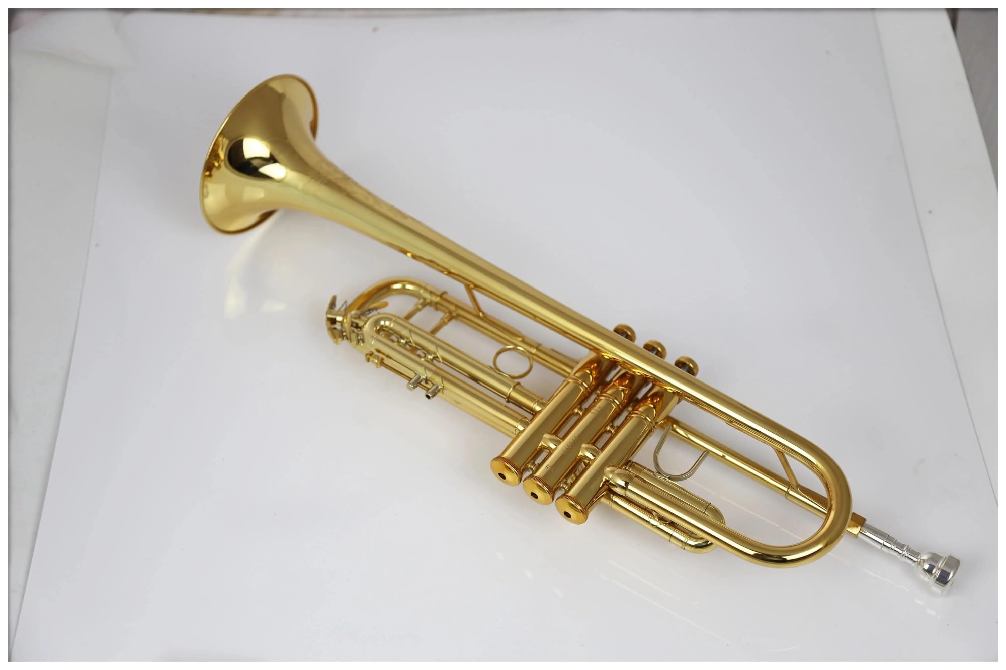 trąbka instrument Trąbka Złota Trąbka Instrument blaszany Produkcja mosiądzu Classic