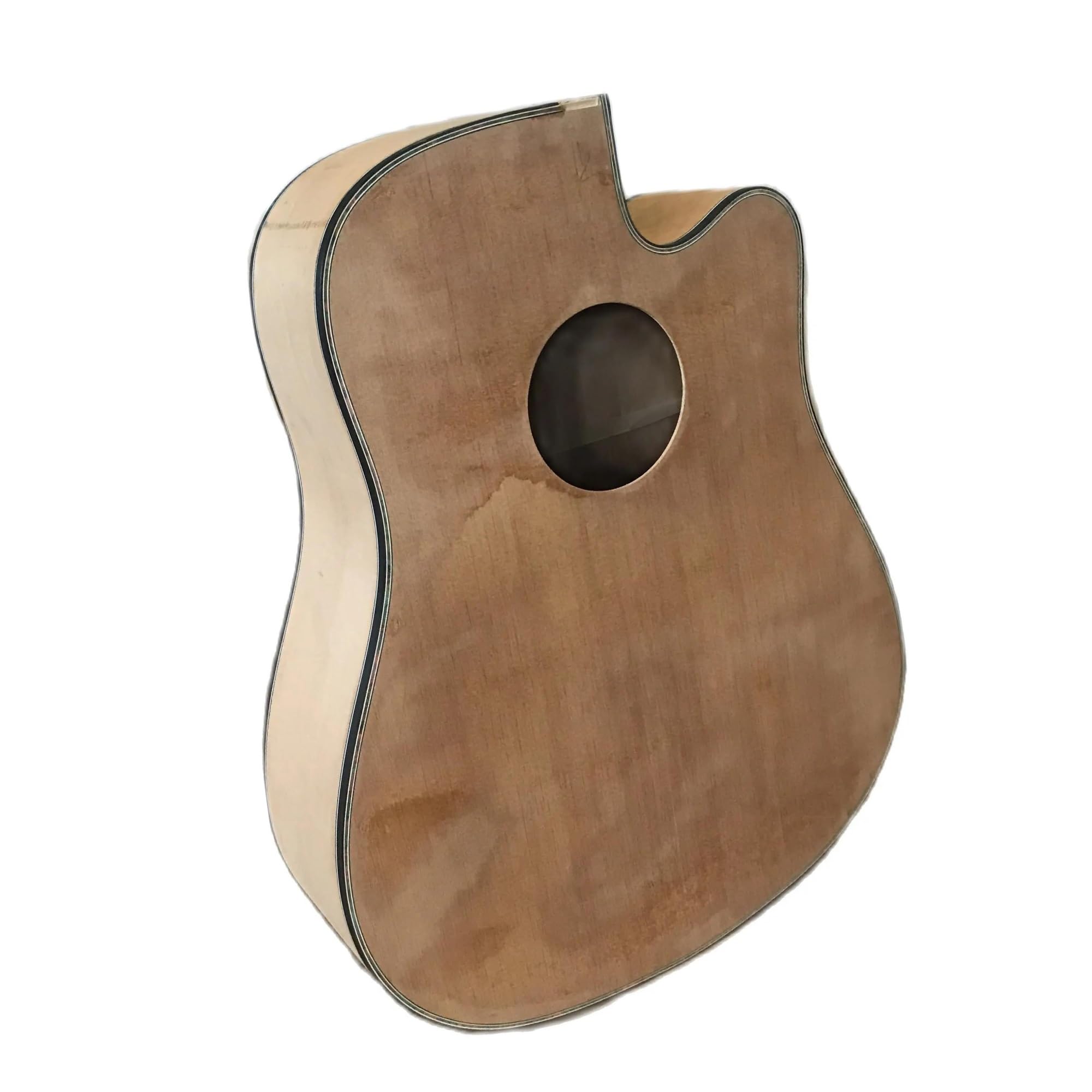 Fai da te Corpo Della Chitarra Durevole Corpo Di Chitarra Acustica In Legno Massello Strumento Folk Da 41 Pollici
