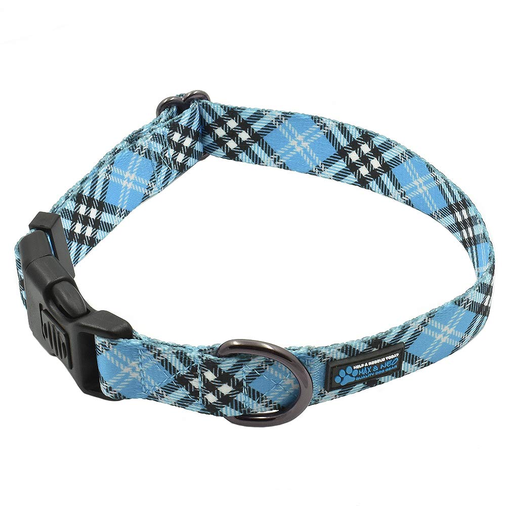 Buy Max and Neo Plaid Pattern Neo Dog Collar We Donate a Collar to a