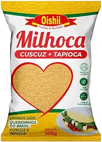 Milhoca Tapioca de Milho Oishii Pacote 500g