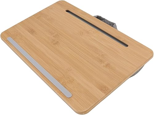 Soporte de regazo para computadora portátil, multifuncional, ergonómico, para cama, sofá, hogar, oficina, trabajo, 16.5 x 10.8 pulgadas