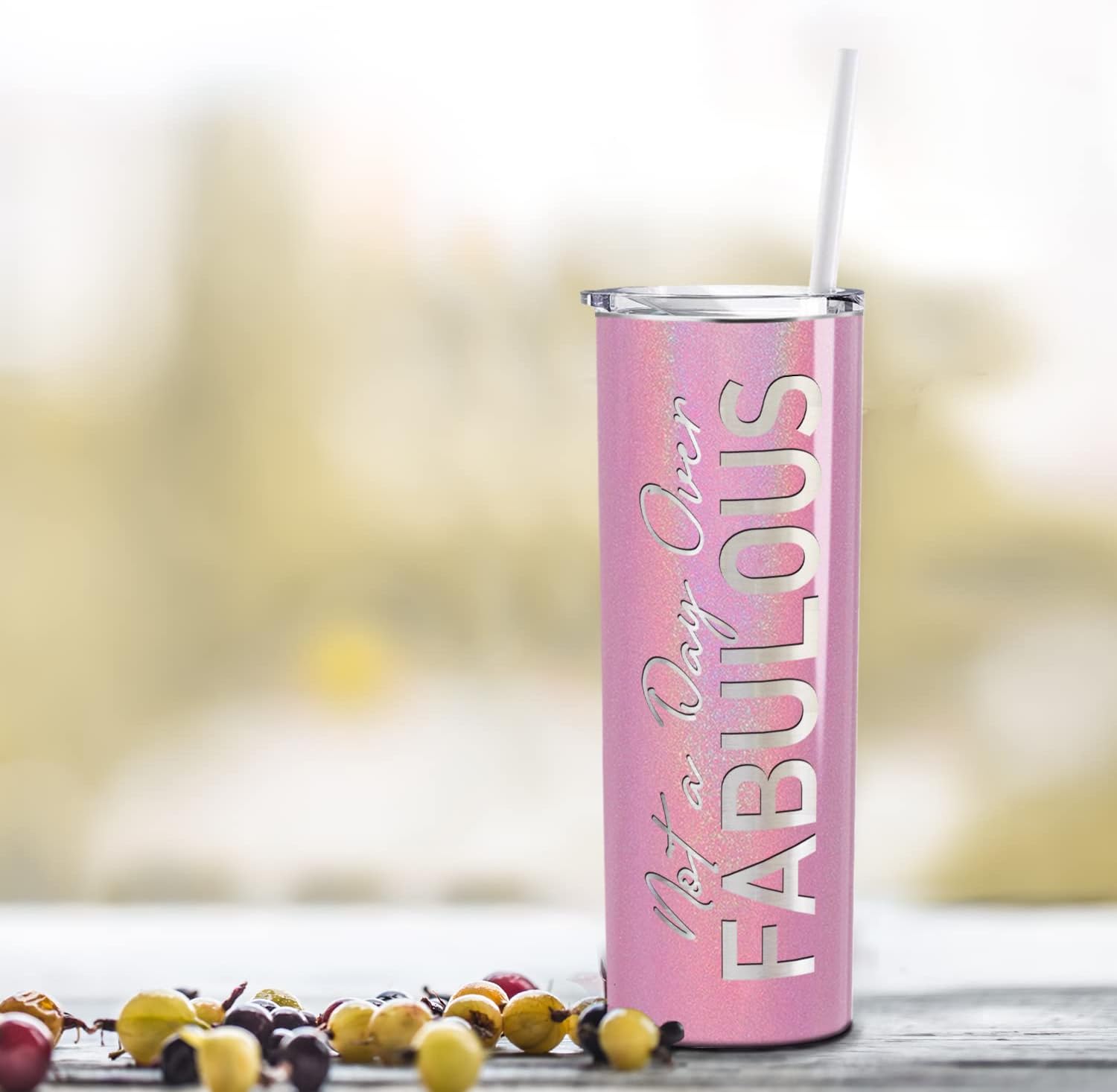 Onе-Dау Sаlе: Uр tо 70% оƒƒ Not A Day Over Fabulous Skinny Tumbler with Lid and Straw Laser Engraved on Pink Glitter 20 oz Insulated Stainless Steel Best Friend Birthday Gift For Women Wееklу Tор Sаlе Not A Day Over Fabulous Skinny Tumbler with Lid and Straw Laser Engraved on Pink Glitter 20 oz Insulated Stainless Steel Best Friend Birthday Gift For Women