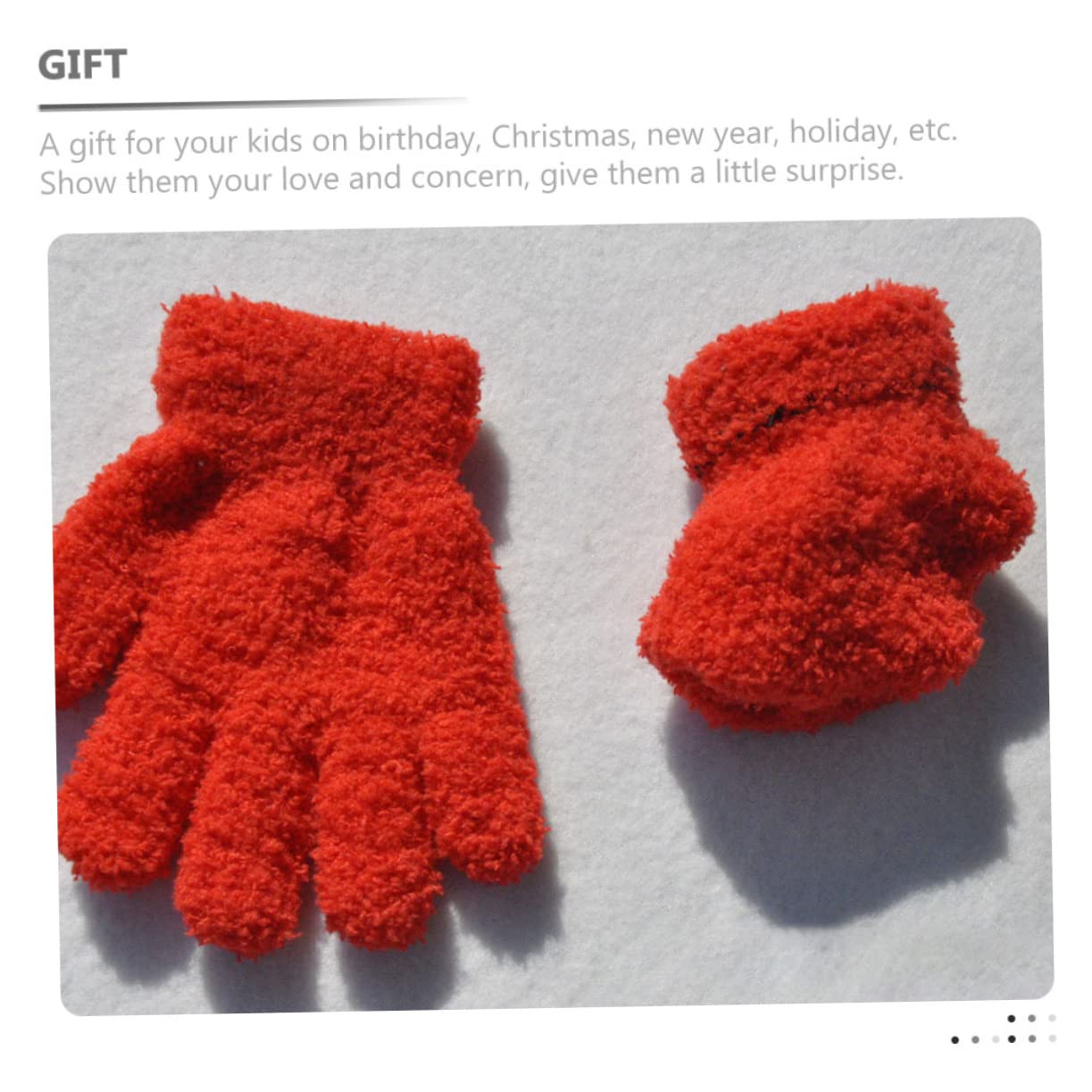 PACKOVE 30pares Guantes De Invierno Para Niño Niña Cálidos y Cómodos De Guantes Compactos Para Esquí y Uso Diario Vibrantes Oscuro