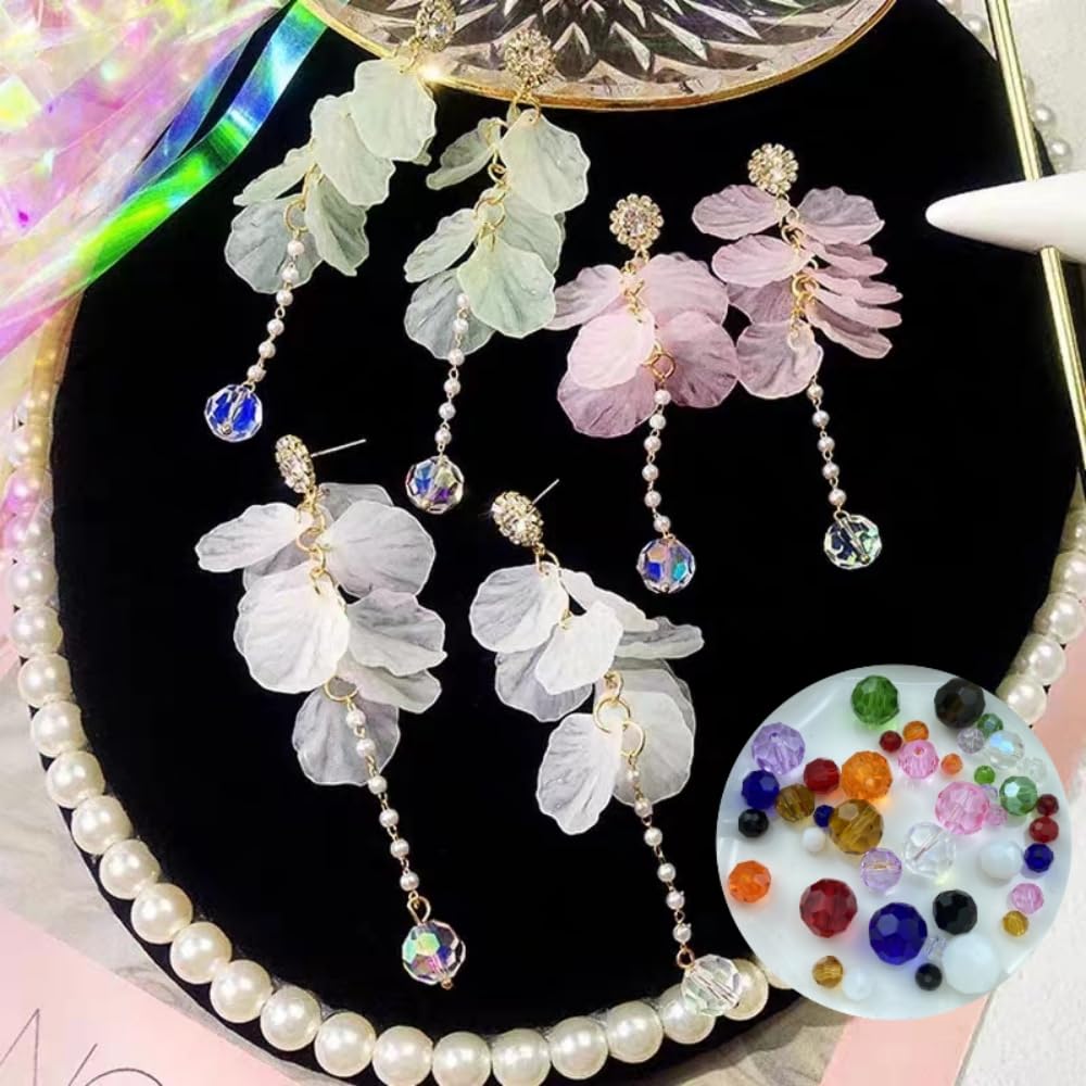 Perle Sfaccettate - Viola - 10 Pz. - Perline Fimo & Co di Cerfogli Annalisa