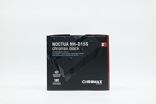 Miniatura 12 de Noctua NH-D15S chromax.Black, Enfriador de CPU de doble torre premium con ventilador NF-A15 PWM de 5.512 in (negro)